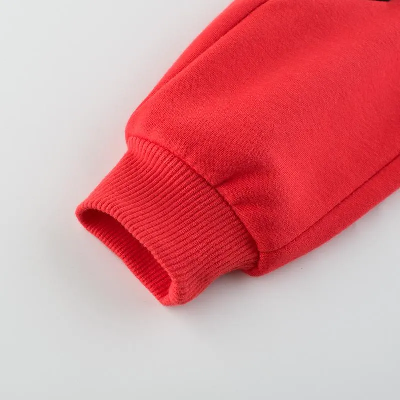 Boy's Premium Red/Black Casual Pants