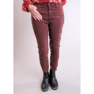 Cello Mid Rise Crop Skinny Jeans