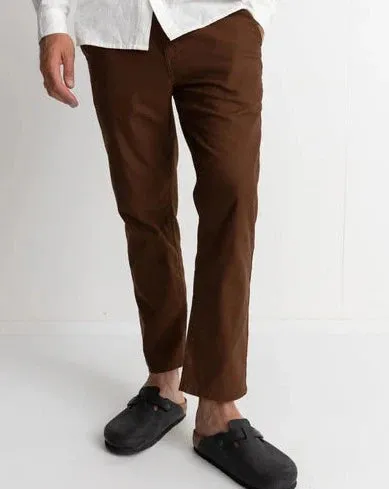 Classic Fatigue Pant in Chocolate