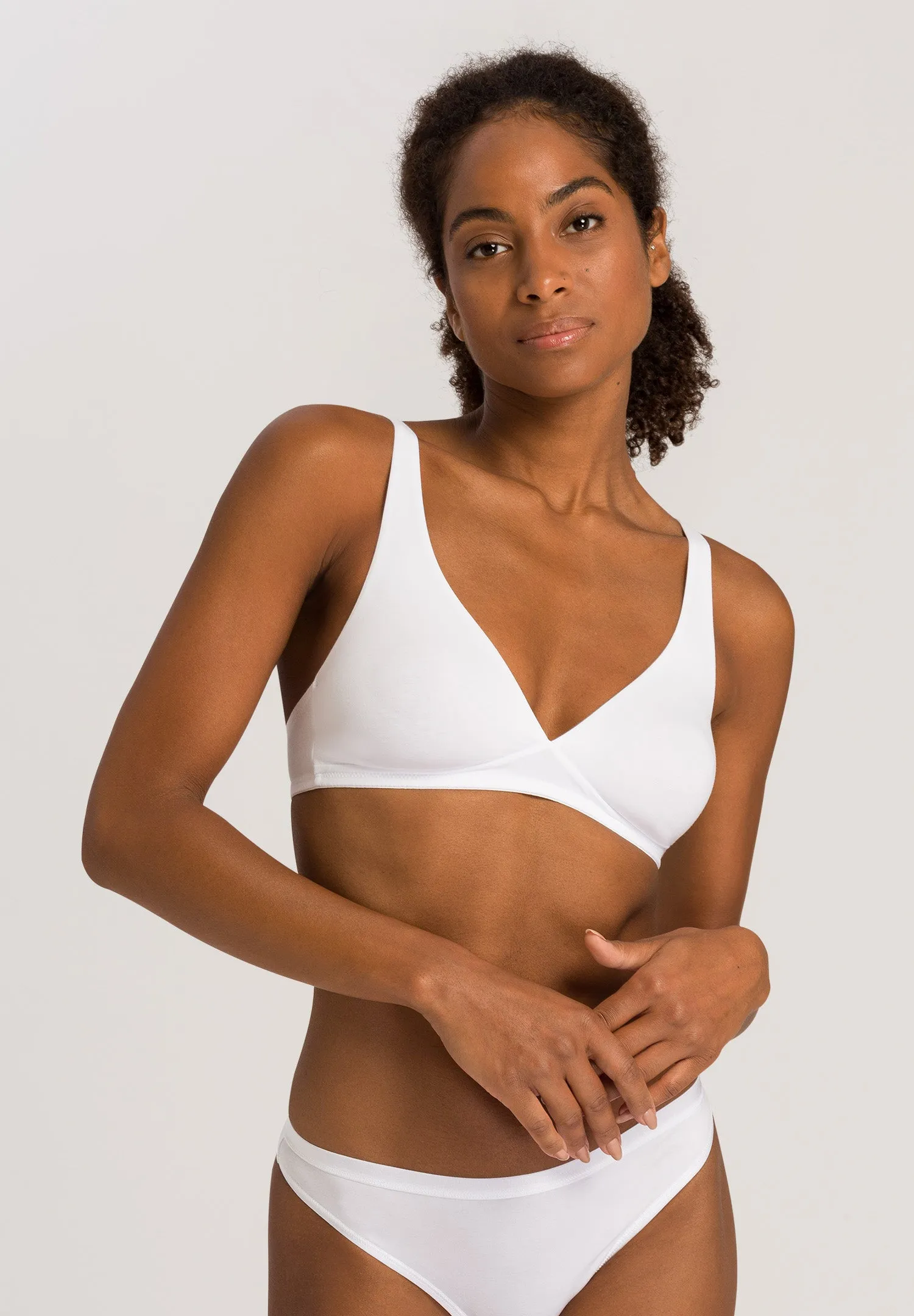 Cotton Sensation Soft Cup Bra | White 71387-101