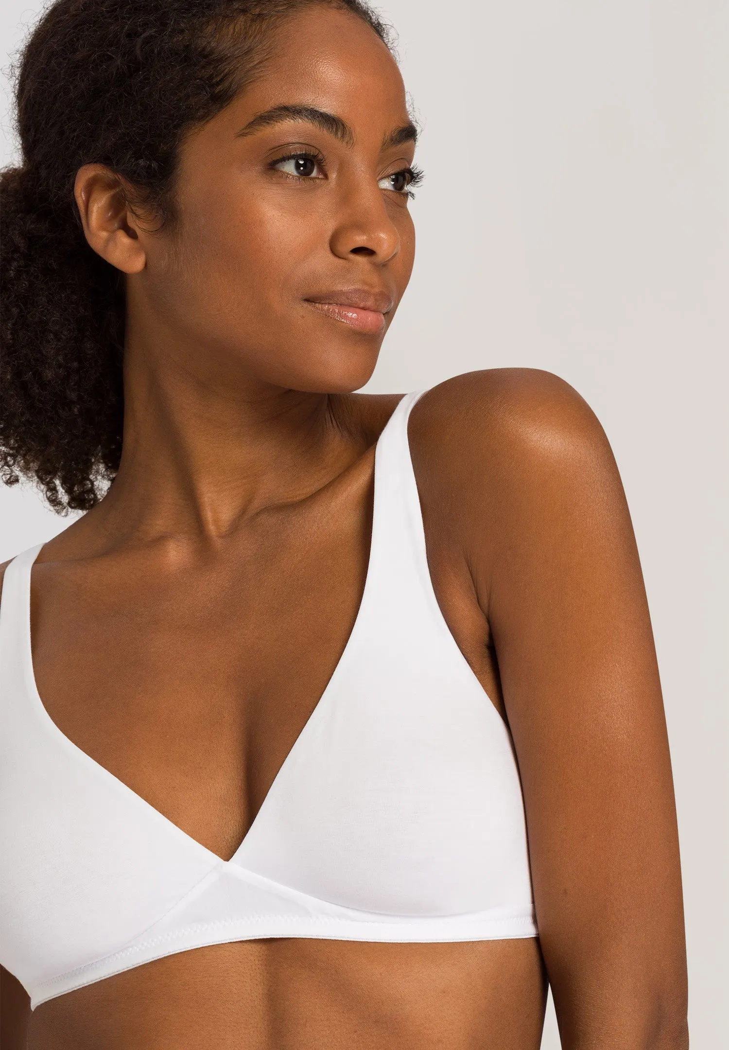 Cotton Sensation Soft Cup Bra | White 71387-101