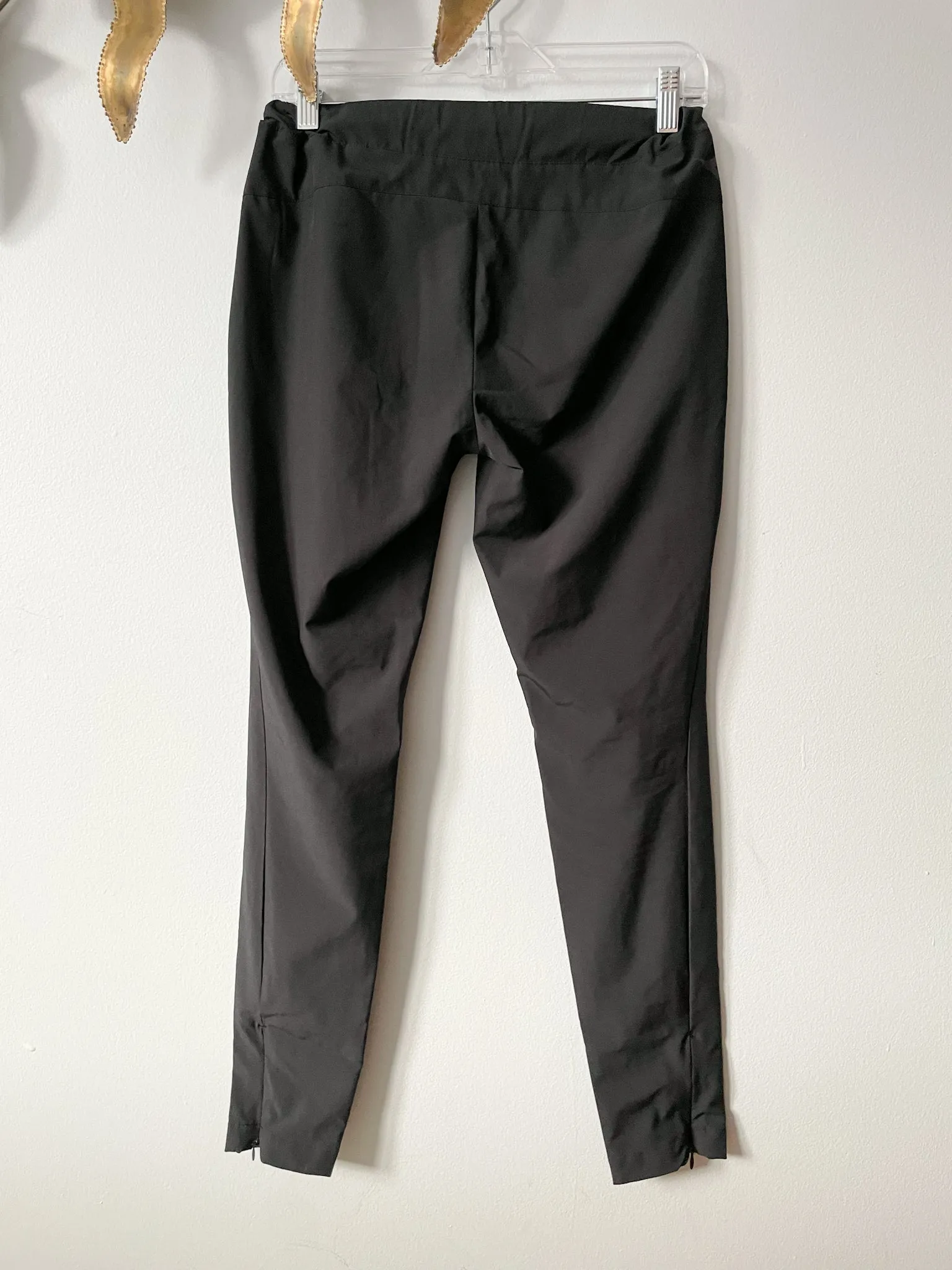 Diadora Black Lightweight Tennis Track Pants - XS