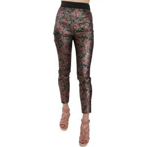 Dolce & Gabbana Elegant Multicolor Designer Pants