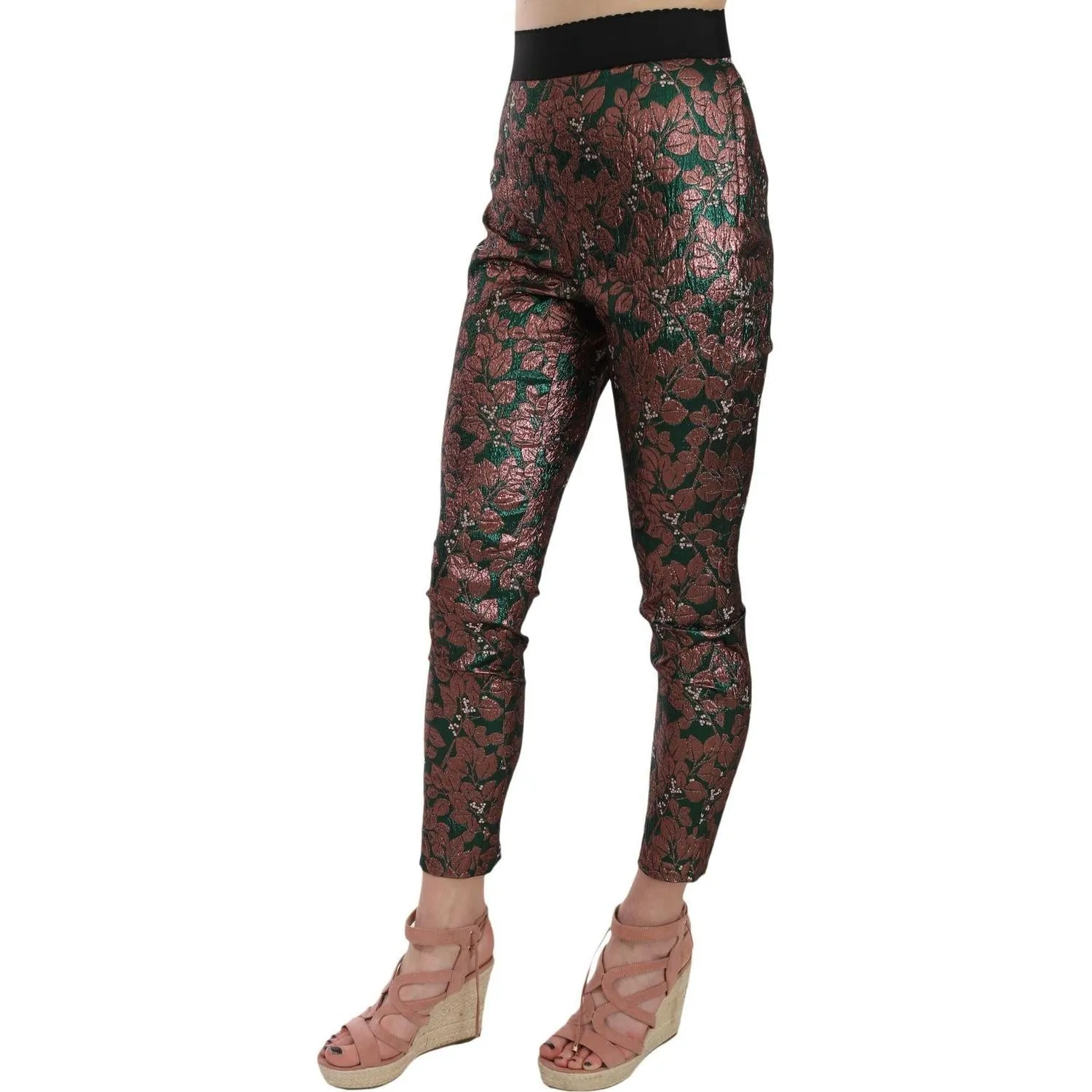 Dolce & Gabbana Elegant Multicolor Designer Pants