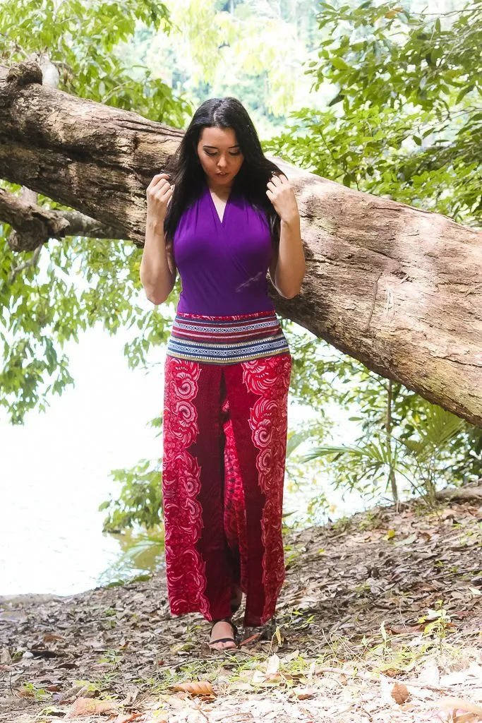 Gaia Pants - Shiane Red