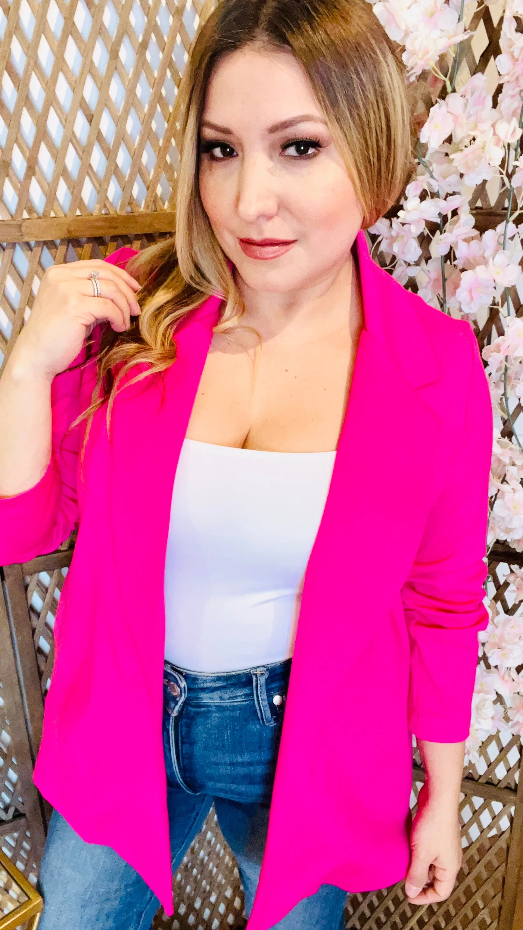 Hot Pink Magic Blazer