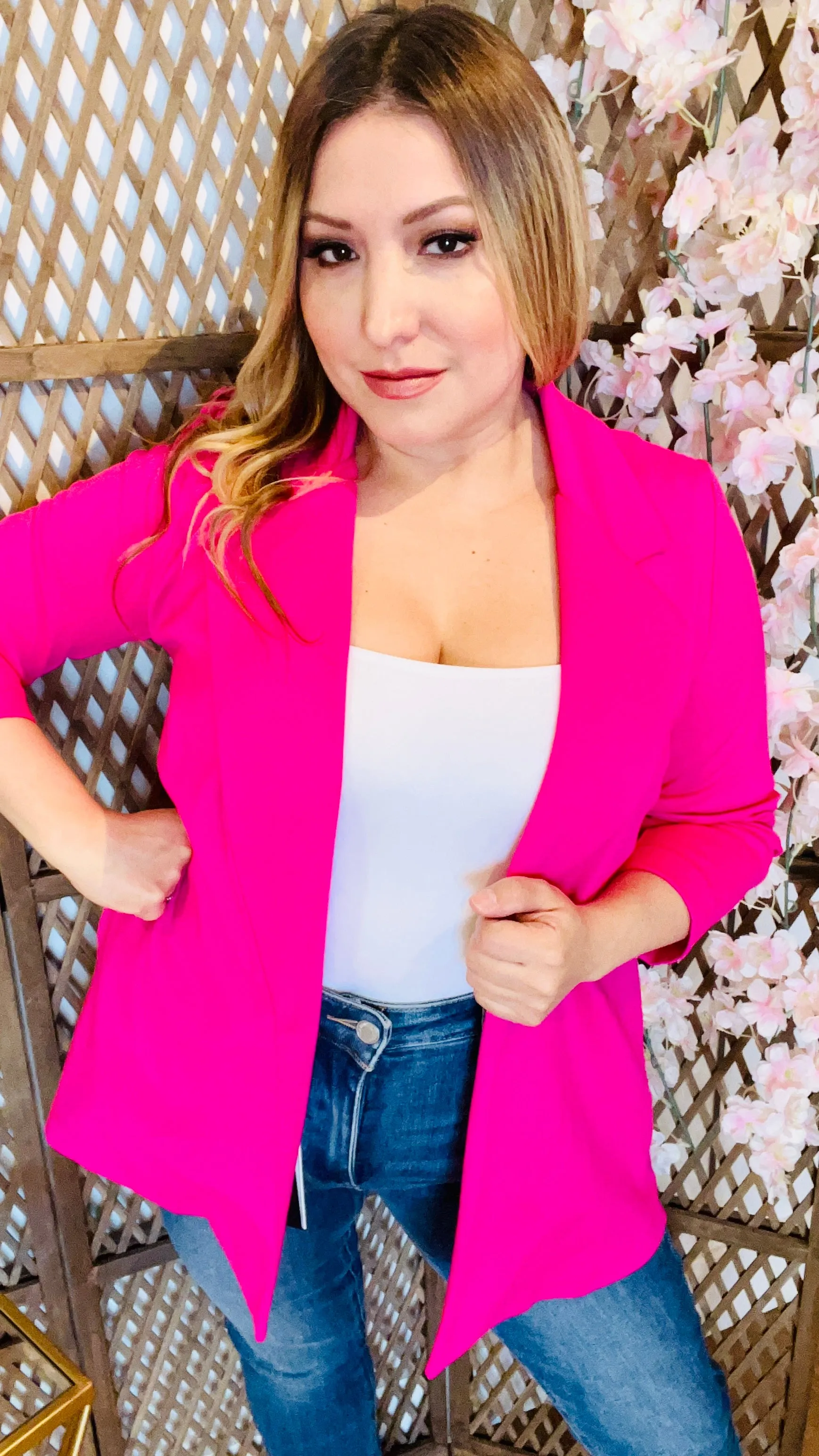 Hot Pink Magic Blazer