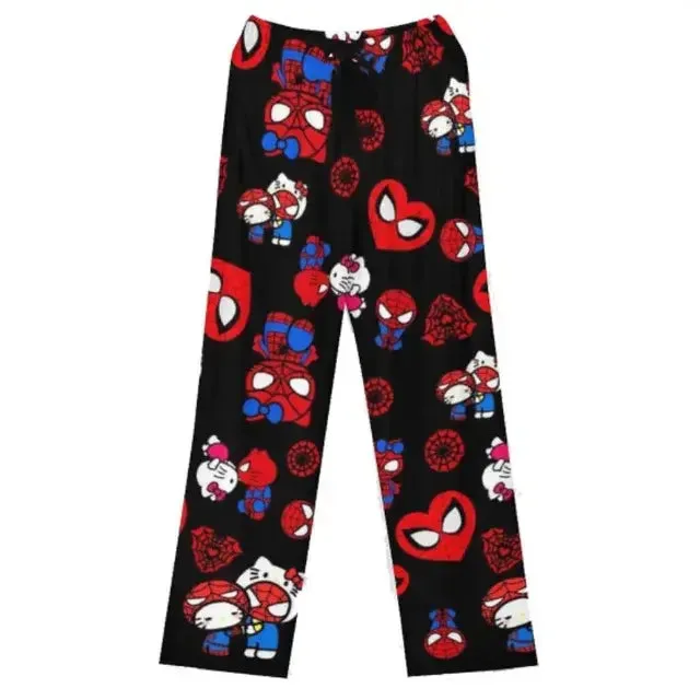 Kawaii Hello Kitty Plush Pajamas Pants