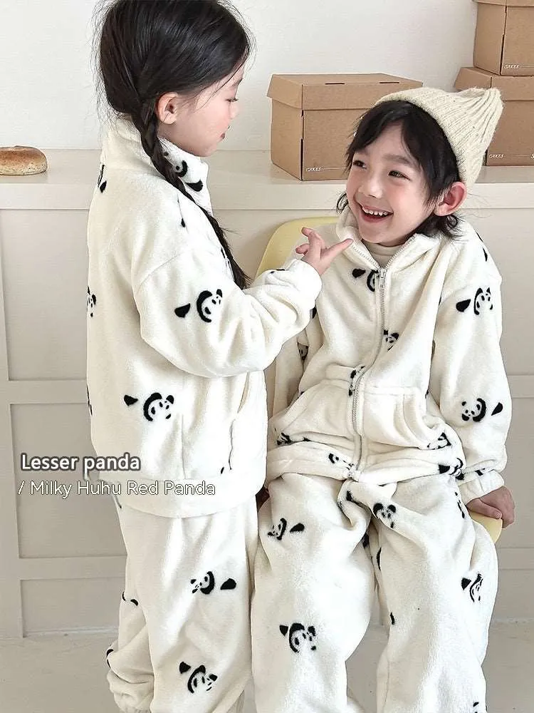 Kids Warm Loungewear Outfit Set