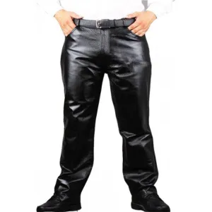 Leather Dress Pants For Men