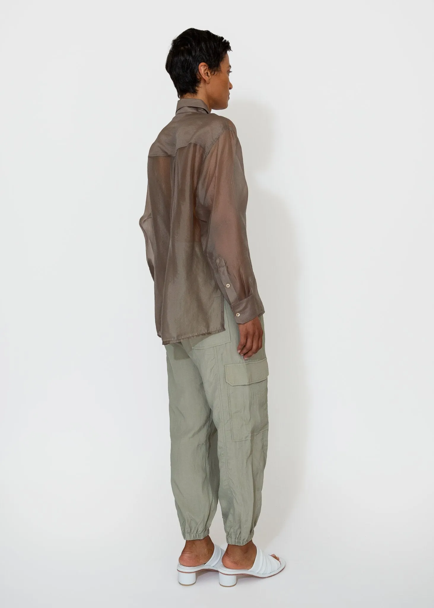 Lightweight Cargo Pants in Mint