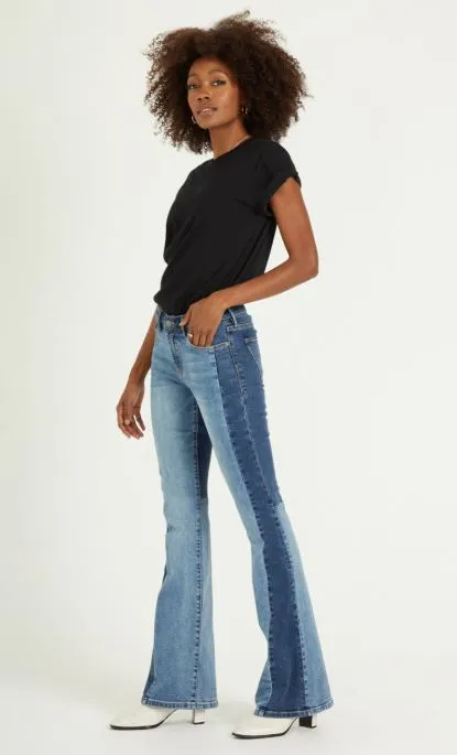 Rosa Flare Super High Rise Jean