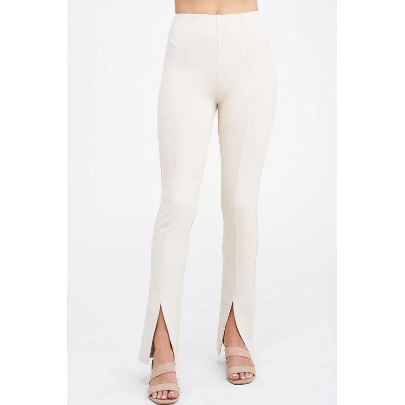 Slit Front Pant