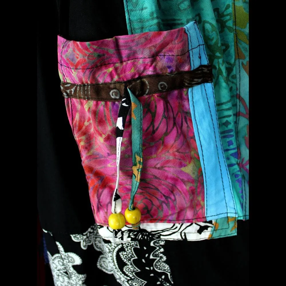 Travelers Patchwork Long Pants