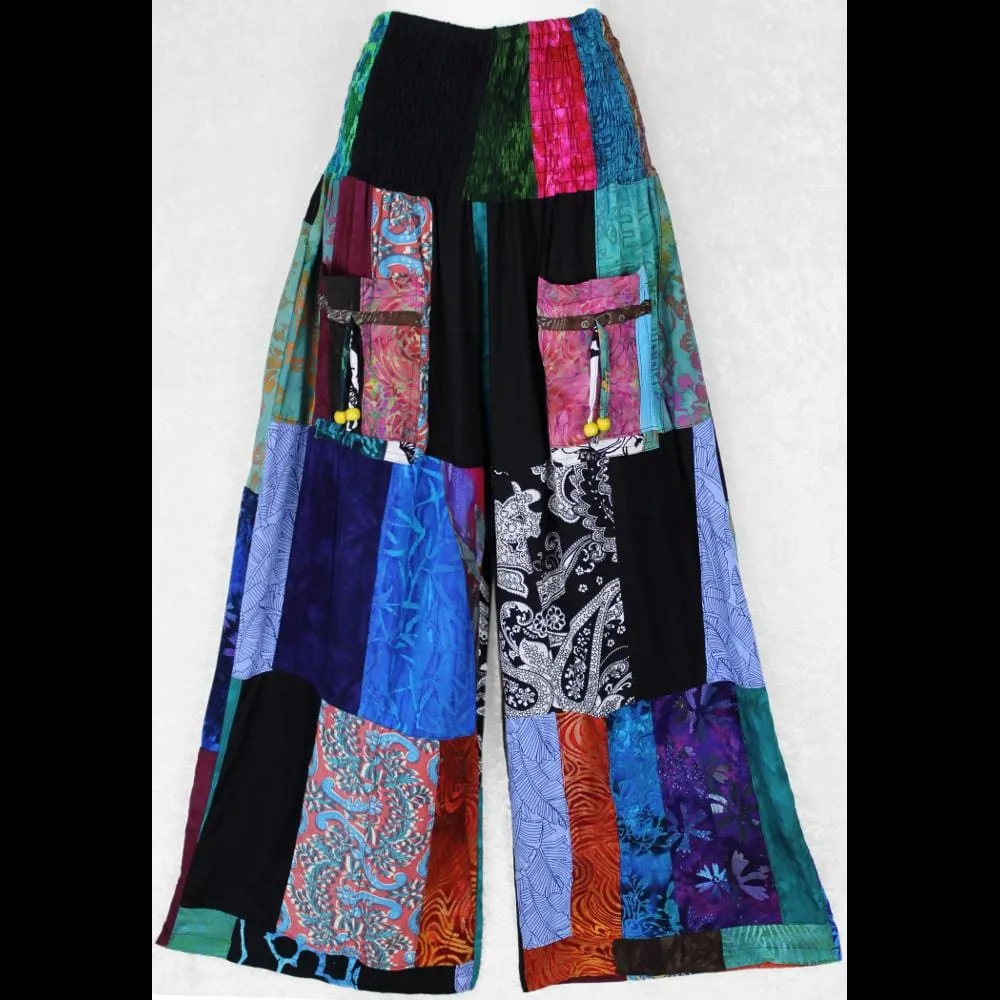 Travelers Patchwork Long Pants