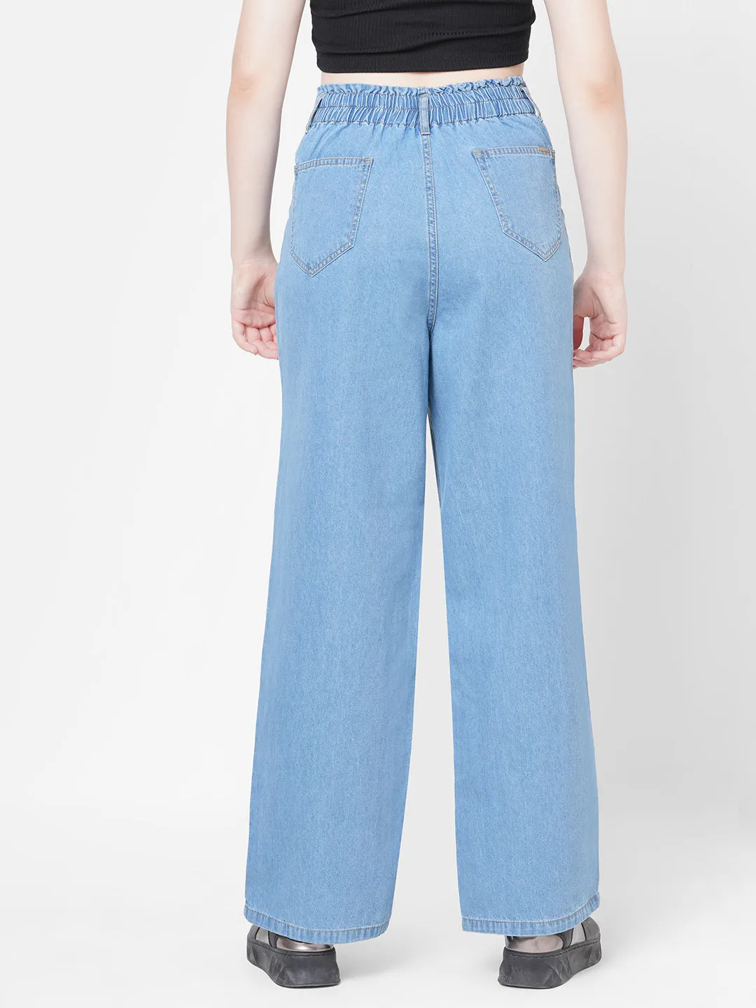 Women High-Rise Wide Leg Jeans