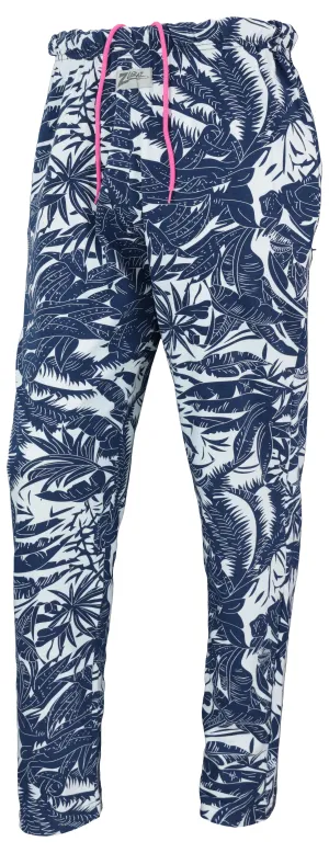 Zubaz 88 Men's The Original Pants - NAVY/WHITE TROPICS